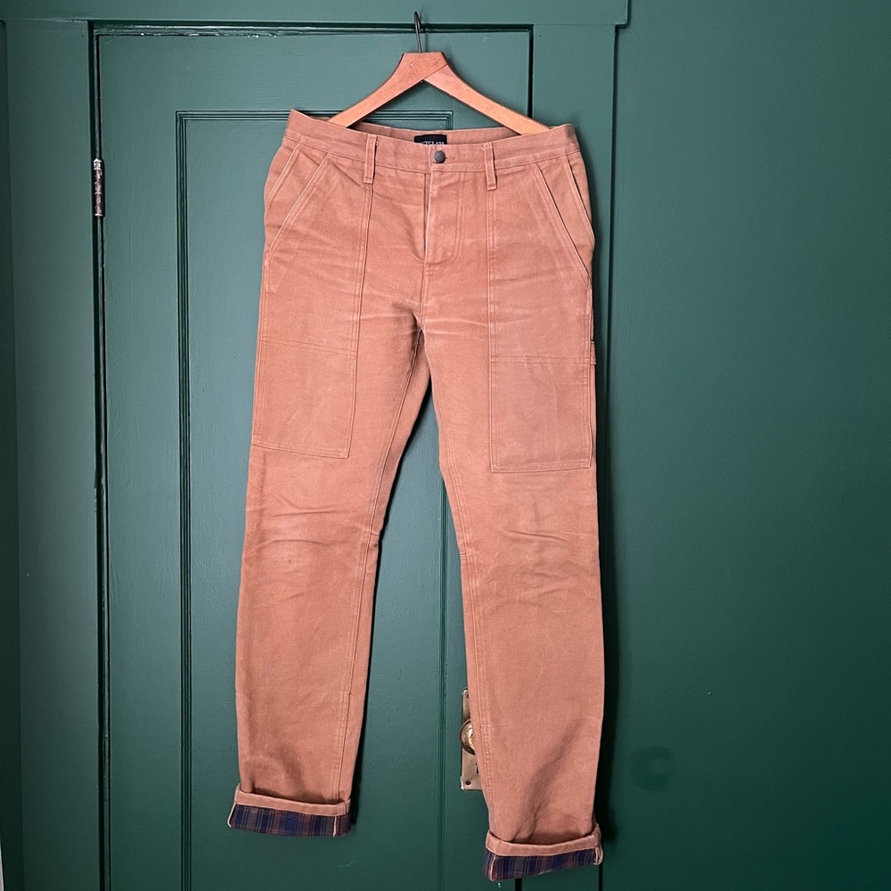 Outclass Brown Pant with liner 31 Waist made in Canada